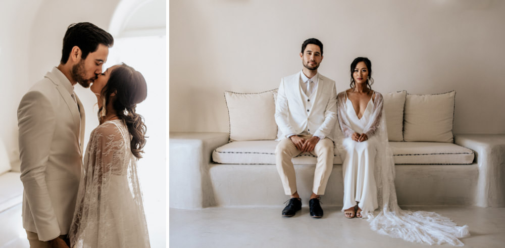 Santorini Elopement Photographer Videographer