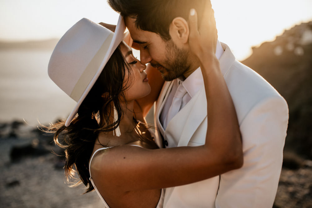 Santorini Elopement Photographer Videographer