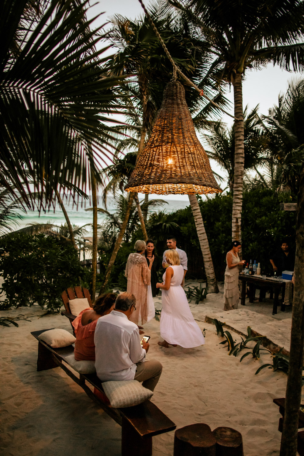 beach wedding tulum