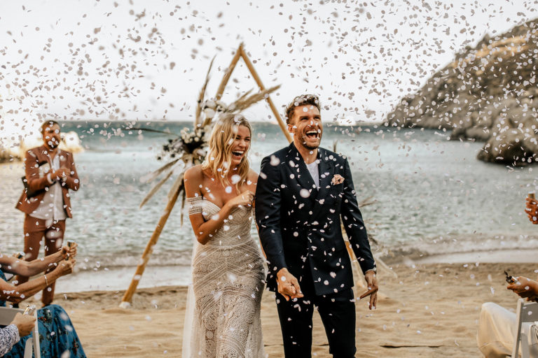 intimate wedding greek island photographer mykonos