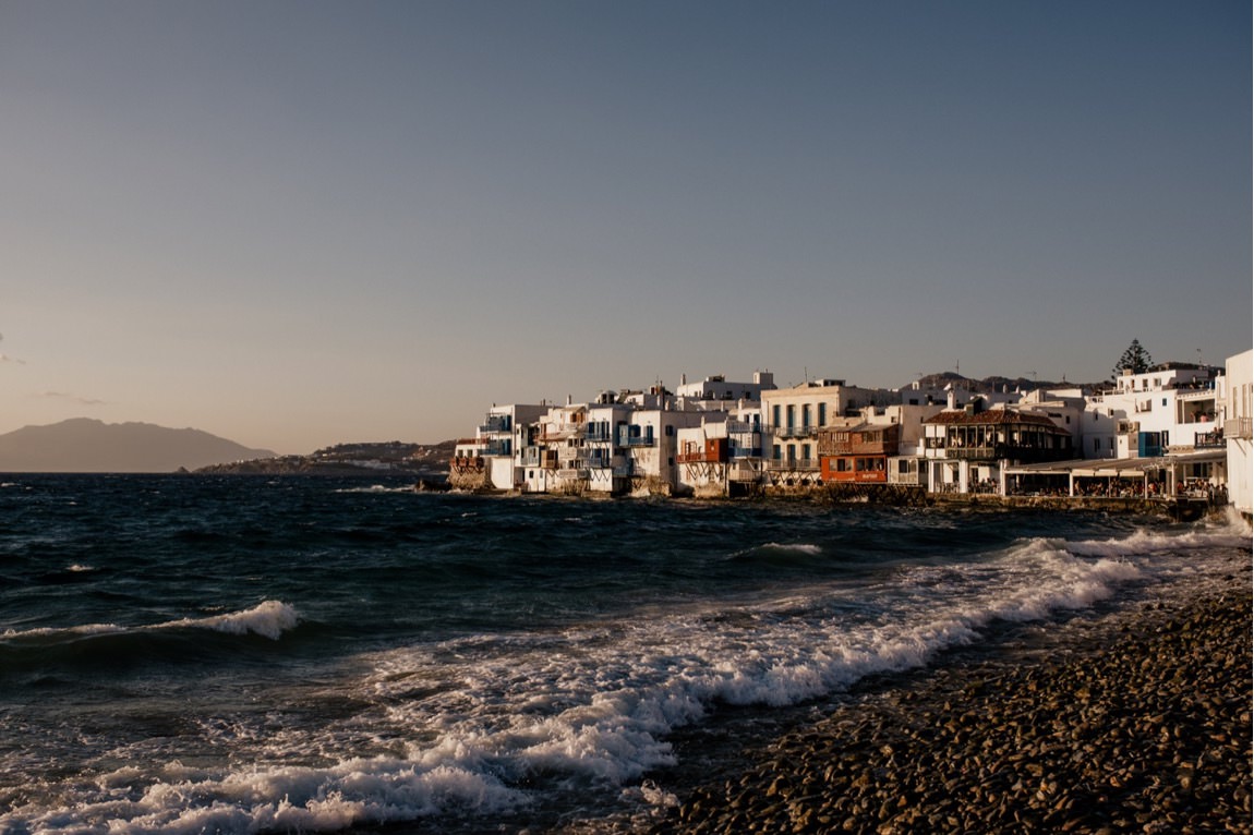 intimate wedding greek island photographer mykonos