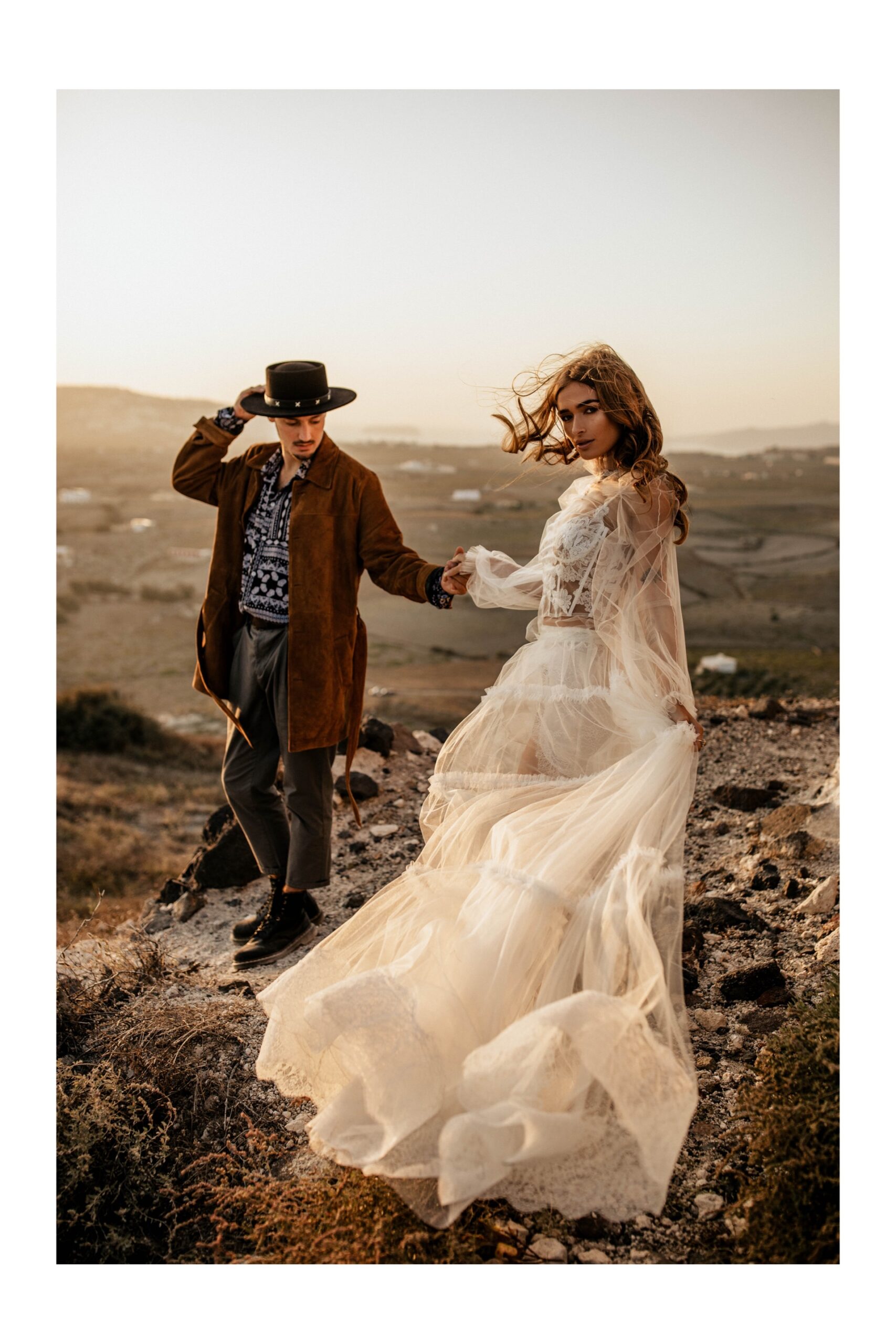 Santorini Elopement Wedding Photographer