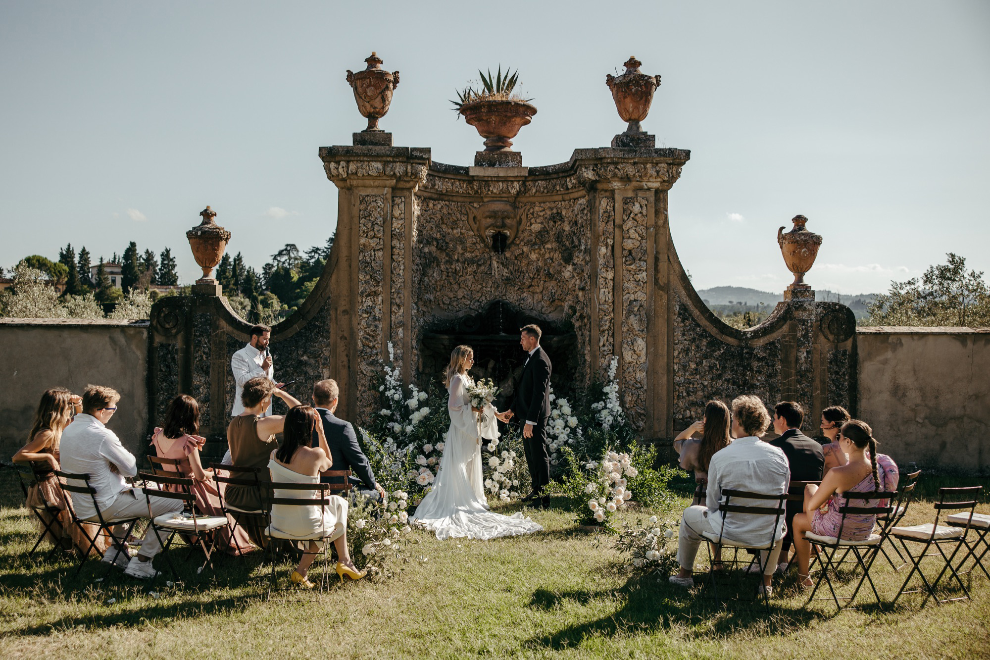 Wedding Photographer Tuscany Villa Medicea di Lilliano