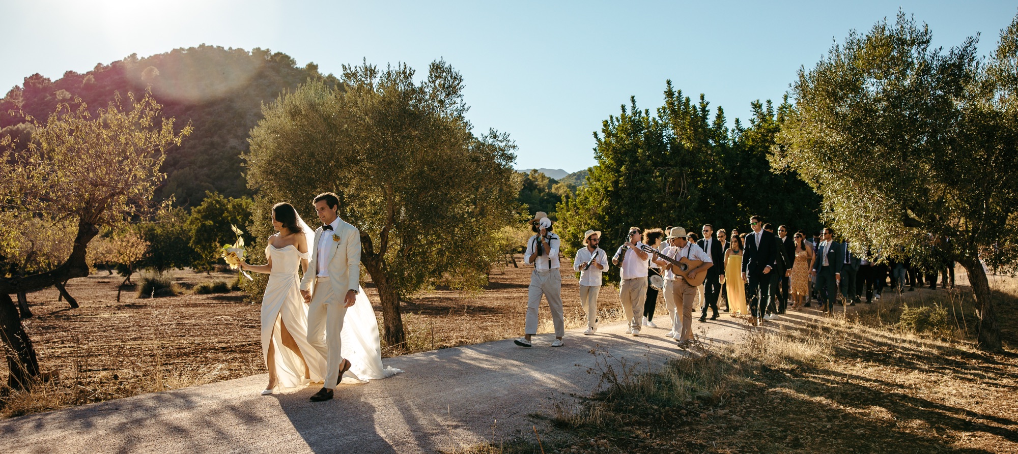 Mallorca Wedding marching band Pacco