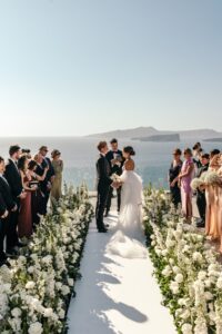 Santorini wedding Cavo Ventus