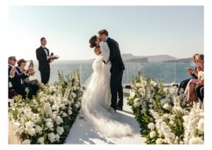 Santorini wedding Cavo Ventus