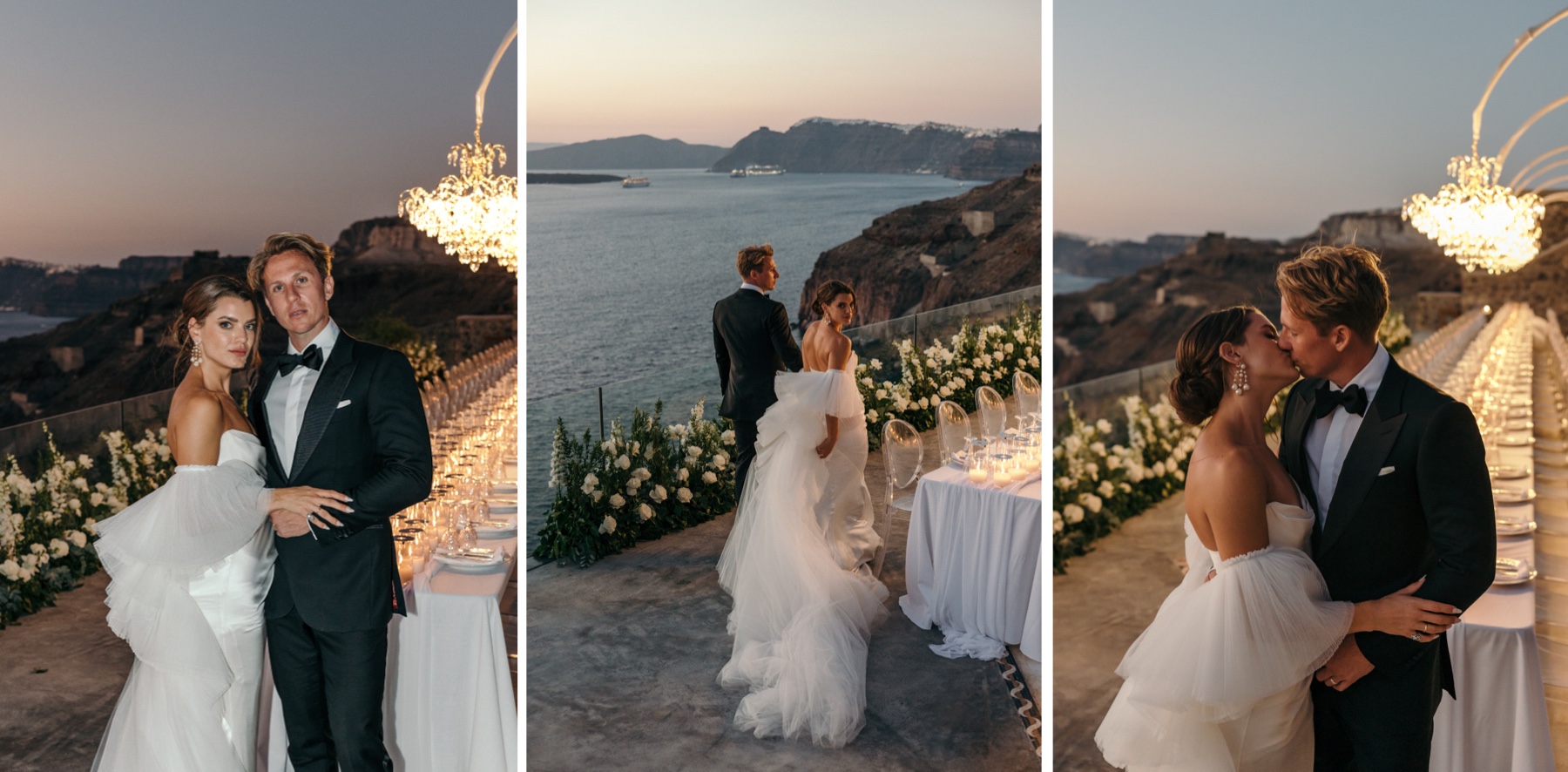 Santorini wedding Cavo Ventus