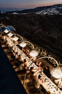 Santorini wedding Cavo Ventus