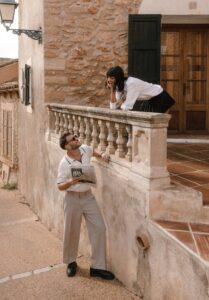 couple love story Mallorca photoshoot