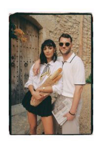 couple love story Mallorca photoshoot analog shot