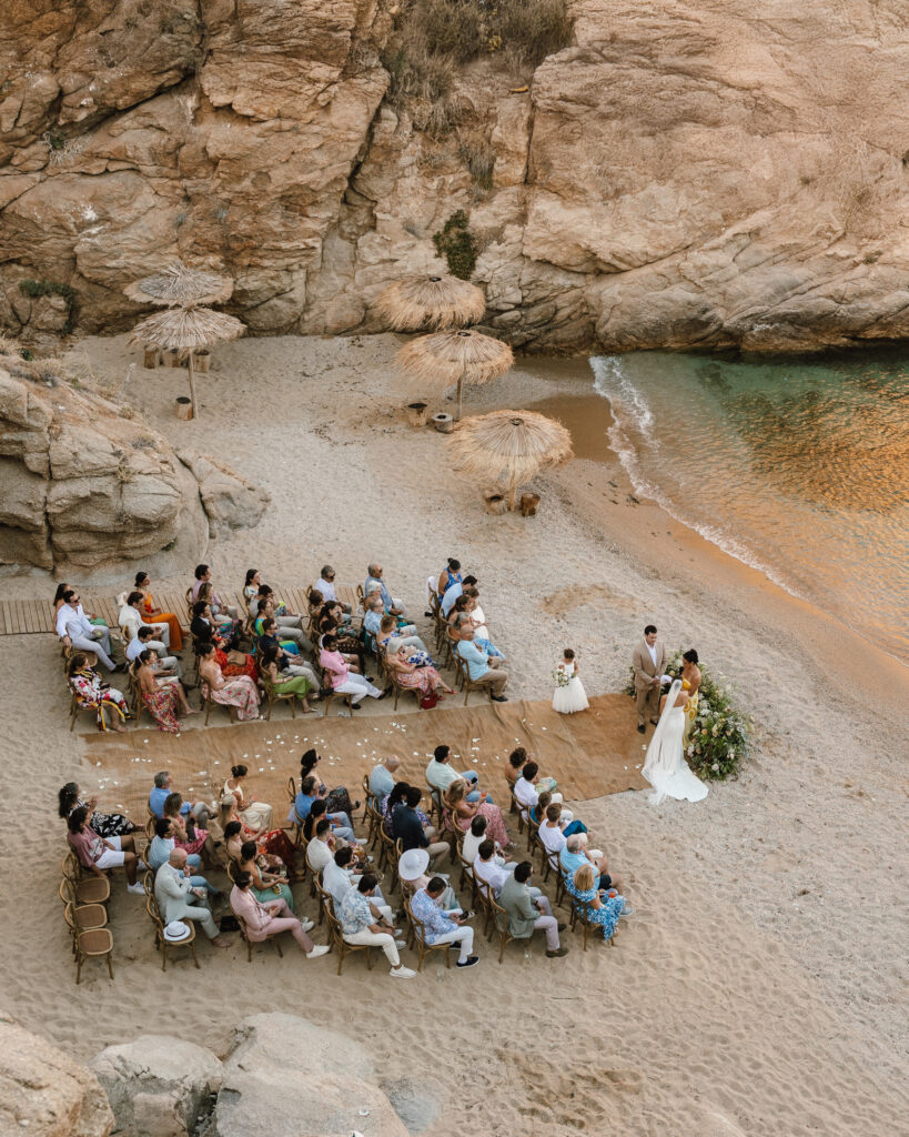 beach wedding Europe